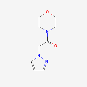 1-Morpholin-4-yl-2-pyrazol-1-ylethanone