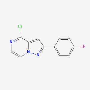 4-Chloro-2-(4-fluorophenyl)pyrazolo[1,5-a]pyrazine