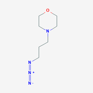 molecular formula C7H14N4O B2612303 4-(3-Azidopropyl)morpholine CAS No. 1248477-79-3