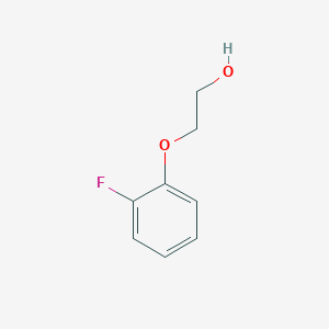 molecular formula C8H9FO2 B2612306 2-(2-Fluorophenoxy)ethanol CAS No. 2924-65-4