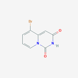 molecular formula C8H5BrN2O2 B2612448 5-Bromopyrido[1,2-c]pyrimidine-1,3-dione CAS No. 2418708-10-6