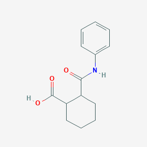 2-(phenylcarbamoyl)cyclohexane-1-carboxylic Acid