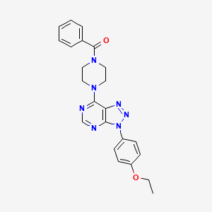 7-(4-benzoylpiperazin-1-yl)-3-(4-ethoxyphenyl)-3H-[1,2,3]triazolo[4,5-d]pyrimidine