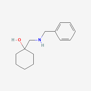 molecular formula C14H21NO B2612486 1-[(Benzylamino)methyl]cyclohexan-1-OL CAS No. 113912-41-7