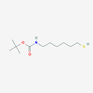 molecular formula C11H23NO2S B2612525 tert-butyl N-(6-sulfanylhexyl)carbamate CAS No. 478691-29-1