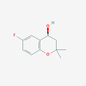 (s)-6-Fluoro-2,2-dimethylchroman-4-ol