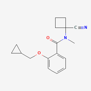 N-(1-cyanocyclobutyl)-2-(cyclopropylmethoxy)-N-methylbenzamide