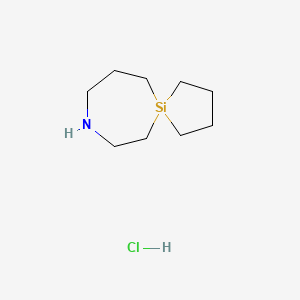 8-Aza-5-silaspiro[4.6]undecane;hydrochloride