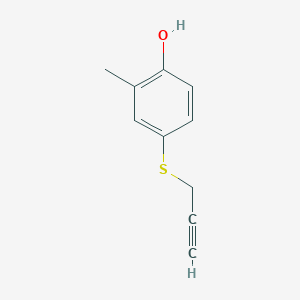 2-Methyl-4-(prop-2-ynylthio)phenol