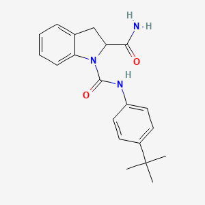 N1-(4-(tert-butyl)phenyl)indoline-1,2-dicarboxamide