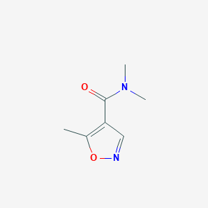 N,N,5-trimethylisoxazole-4-carboxamide