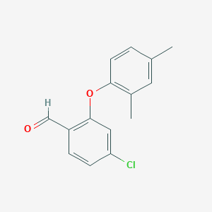 4-Chloro-2-(2,4-dimethylphenoxy)benzaldehyde