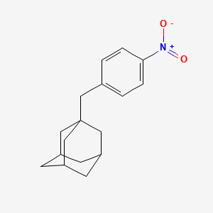 1-[(4-Nitrophenyl)methyl]adamantane