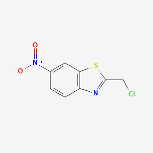 2-Chloromethyl-6-nitrobenzo[d]thiazole
