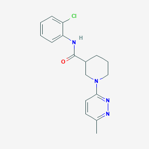 N-(2-chlorophenyl)-1-(6-methylpyridazin-3-yl)piperidine-3-carboxamide