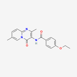 N-(2,7-dimethyl-4-oxo-4H-pyrido[1,2-a]pyrimidin-3-yl)-4-ethoxybenzamide
