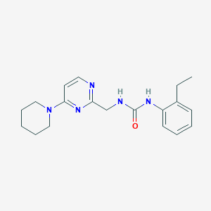1-(2-Ethylphenyl)-3-((4-(piperidin-1-yl)pyrimidin-2-yl)methyl)urea