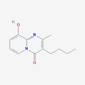 3-butyl-9-hydroxy-2-methyl-4H-pyrido[1,2-a]pyrimidin-4-one
