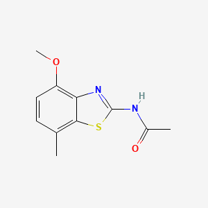N-(4-methoxy-7-methylbenzo[d]thiazol-2-yl)acetamide