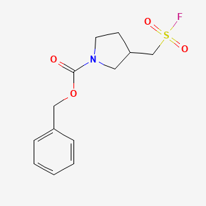 Benzyl 3-[(fluorosulfonyl)methyl]pyrrolidine-1-carboxylate