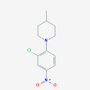 1-(2-Chloro-4-nitrophenyl)-4-methylpiperidine