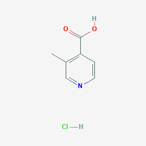 molecular formula C7H8ClNO2 B2613530 3-Methylisonicotinic acid hydrochloride CAS No. 577993-80-7