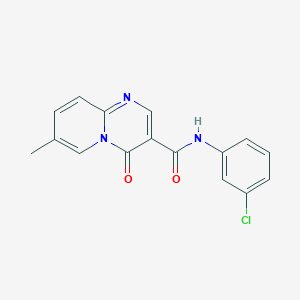 N-(3-chlorophenyl)-7-methyl-4-oxo-4H-pyrido[1,2-a]pyrimidine-3-carboxamide