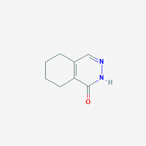 molecular formula C8H10N2O B2613653 5,6,7,8-Tetrahydrophthalazin-1(2H)-one CAS No. 14250-51-2