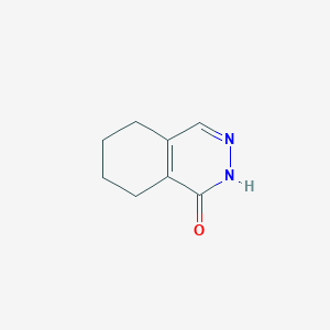molecular formula C8H10N2O B2613653 5,6,7,8-四氢邻苯二酮-1(2H)-酮 CAS No. 14250-51-2