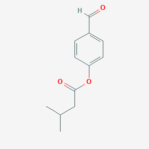 (4-Formylphenyl) 3-methylbutanoate