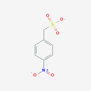 molecular formula C7H6NO5S- B261373 (4-Nitrophenyl)methanesulfonate 