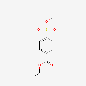 molecular formula C11H14O5S B2613788 Ethyl 4-ethoxysulfonylbenzoate CAS No. 2305254-74-2