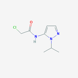 2-Chloro-N-(2-isopropyl-2H-pyrazol-3-yl)-acetamide