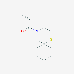 1-(1-Thia-4-azaspiro[5.5]undecan-4-yl)prop-2-en-1-one