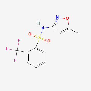 (5-Methylisoxazol-3-YL)((2-(trifluoromethyl)phenyl)sulfonyl)amine