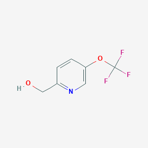 molecular formula C7H6F3NO2 B2613923 [5-(Trifluoromethoxy)pyridin-2-yl]methanol CAS No. 31181-85-8