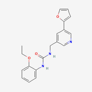 1-(2-Ethoxyphenyl)-3-((5-(furan-2-yl)pyridin-3-yl)methyl)urea
