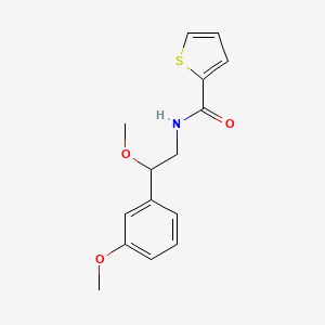 N-(2-methoxy-2-(3-methoxyphenyl)ethyl)thiophene-2-carboxamide