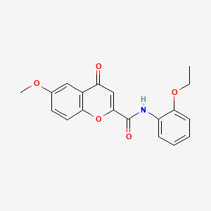N-(2-ethoxyphenyl)-6-methoxy-4-oxo-4H-chromene-2-carboxamide