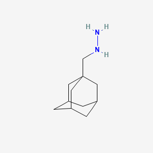 molecular formula C11H20N2 B2614069 (ADAMANTAN-1-YLMETHYL)HYDRAZINE CAS No. 72614-02-9