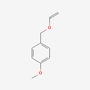 molecular formula C10H12O2 B2614327 4-Methoxybenzylvinyl ether CAS No. 108388-36-9