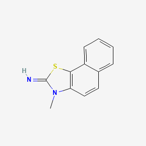 molecular formula C12H10N2S B2614602 3-methylnaphtho[2,1-d]thiazol-2(3H)-imine CAS No. 55065-85-5