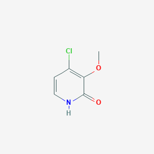 molecular formula C6H6ClNO2 B2614659 4-Chloro-3-methoxypyridin-2-ol CAS No. 1261576-73-1