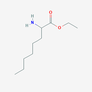 molecular formula C10H21NO2 B2614682 Ethyl 2-aminooctanoate CAS No. 761343-79-7