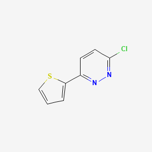 molecular formula C8H5ClN2S B2614822 3-Chloro-6-(2-thienyl)pyridazine CAS No. 28657-41-2
