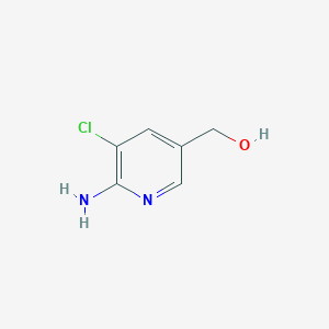 molecular formula C6H7ClN2O B2614835 (6-Amino-5-chloropyridin-3-yl)methanol CAS No. 1251924-45-4