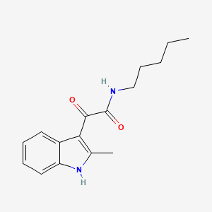 2-(2-methyl-1H-indol-3-yl)-2-oxo-N-pentylacetamide
