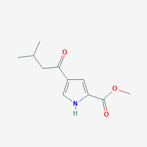 methyl 4-(3-methylbutanoyl)-1H-pyrrole-2-carboxylate