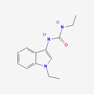 1-ethyl-3-(1-ethyl-1H-indol-3-yl)urea