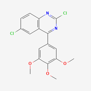 2,6-Dichloro-4-(3,4,5-trimethoxy-phenyl)-quinazoline